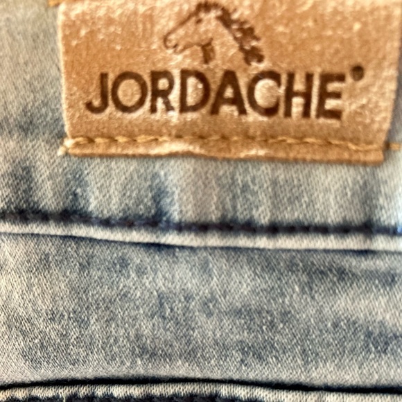 Kids Acid Jordache wash blue jeans Unisex for kids Size 14 in kids very strechy - Picture 4 of 6